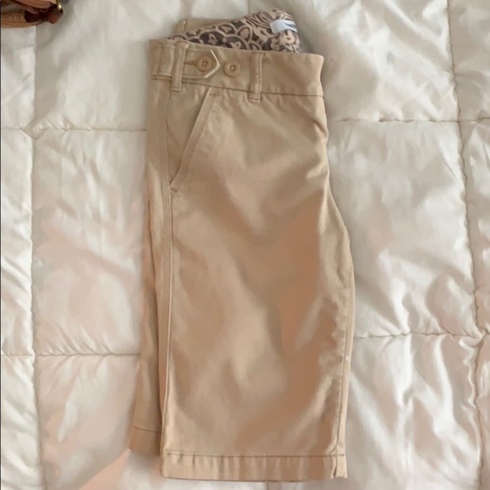 Express Khaki Bermuda shorts
